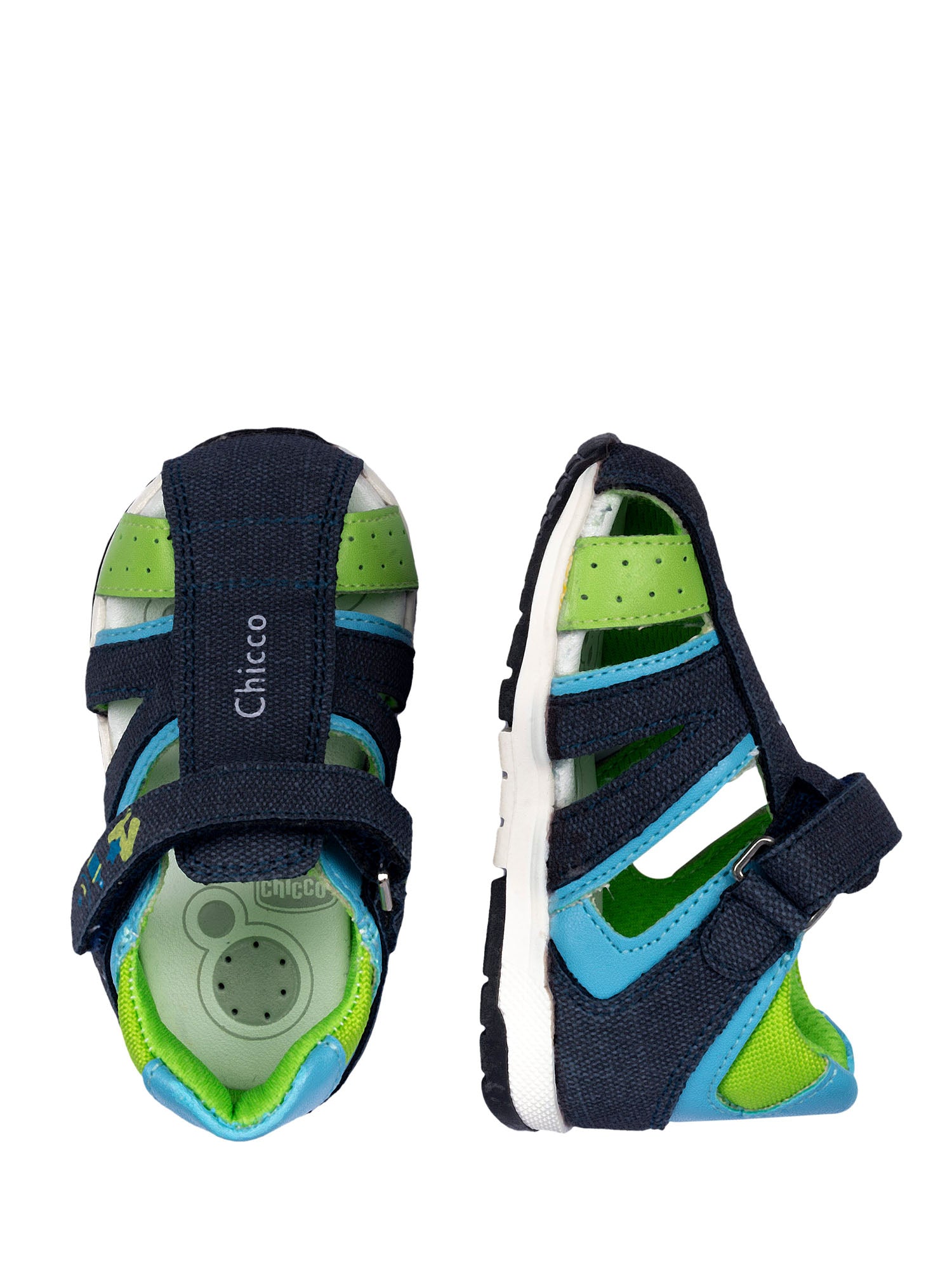 Sandali con strappi Blu Scuro Chicco