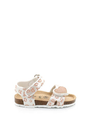 Sandali con strappi Platino Grunland Junior