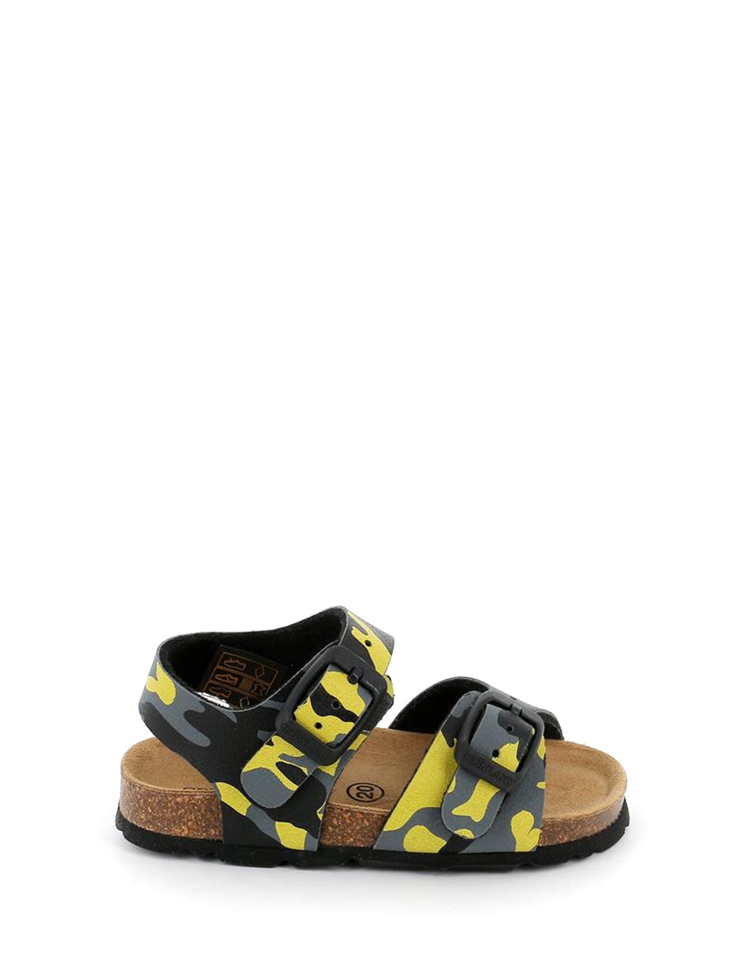 Sandali con strappi Giallo Grunland Junior