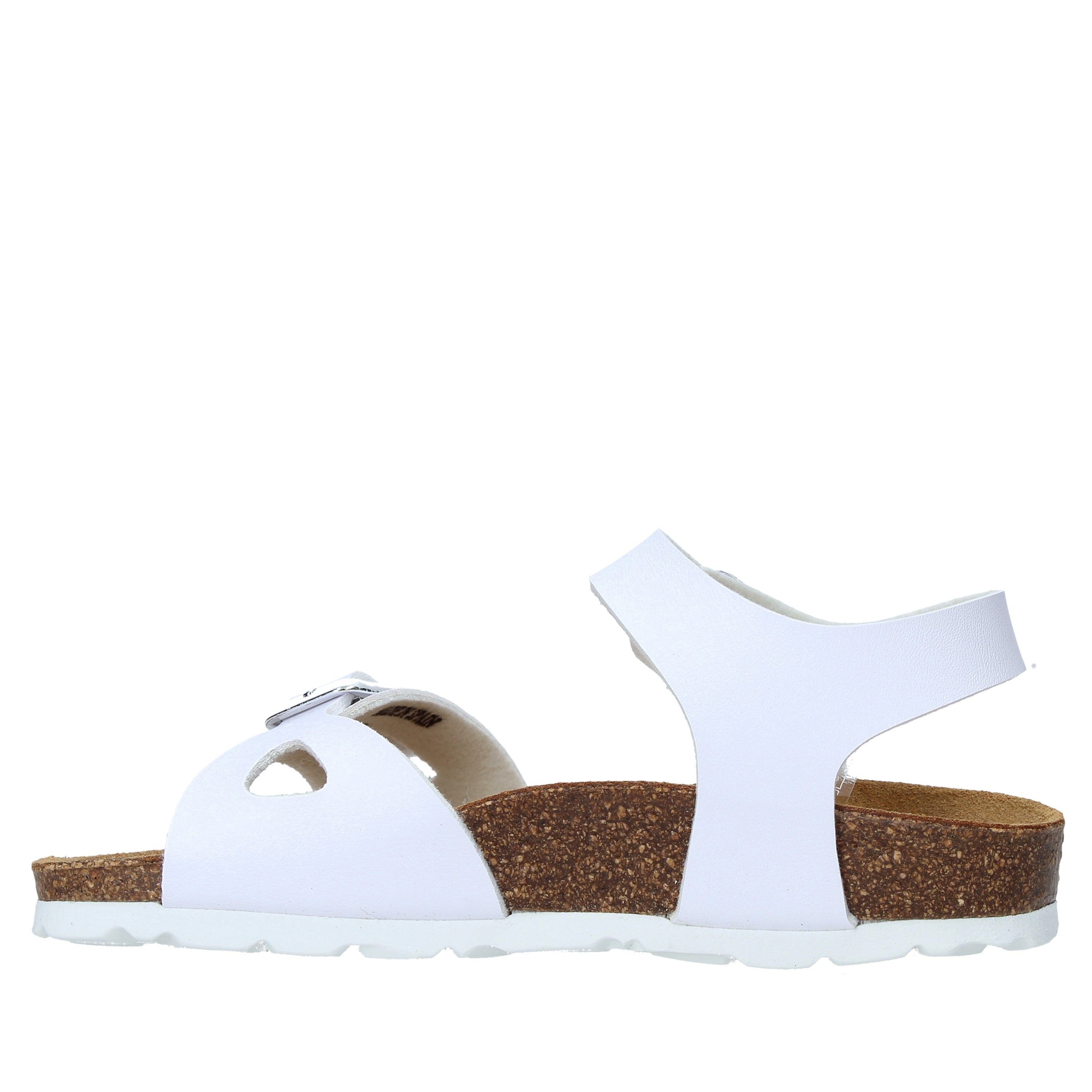 Sandali Bianco Argento Grunland Junior