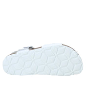 Sandali Bianco Argento Grunland Junior