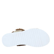 Sandali con strappi Marrone Grunland Junior