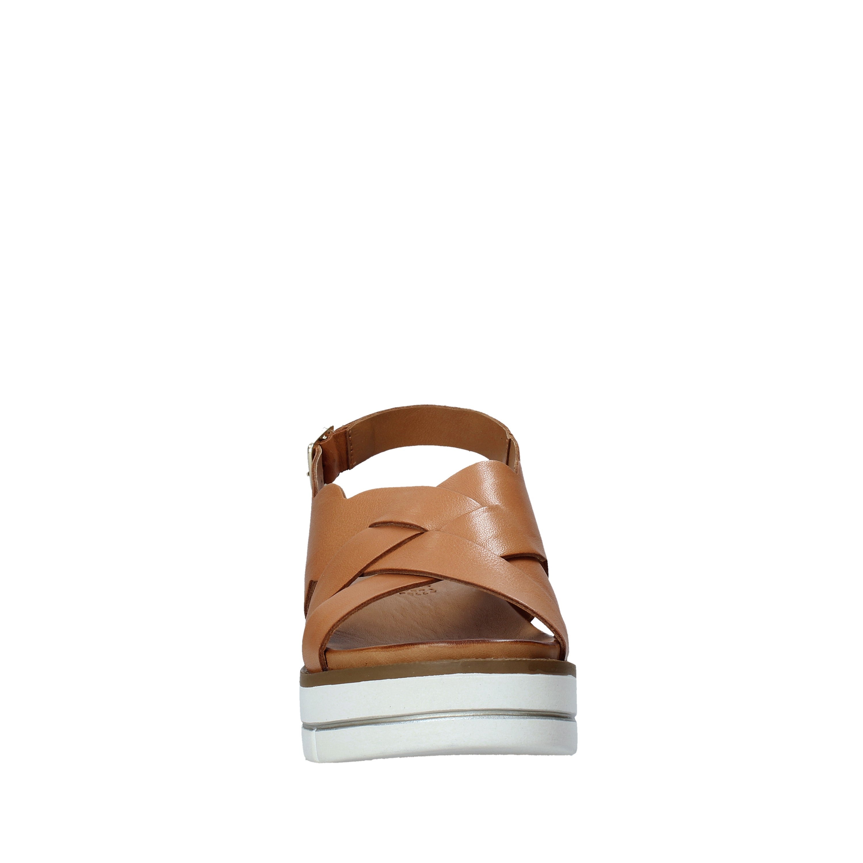 Sandali zeppa Marrone Grunland