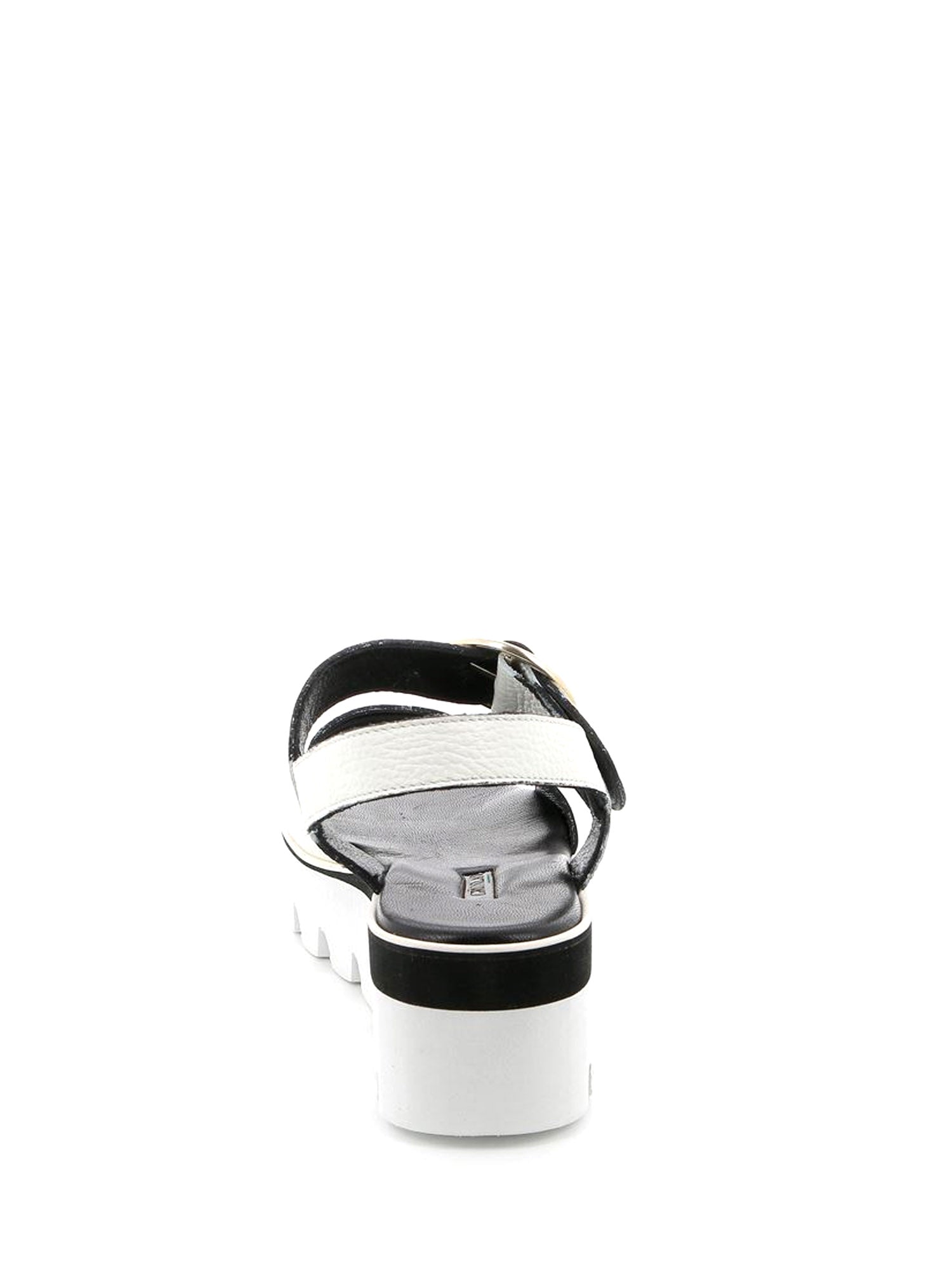 Sandali zeppa Bianco Grunland