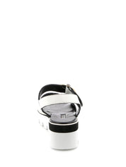 Sandali zeppa Bianco Grunland