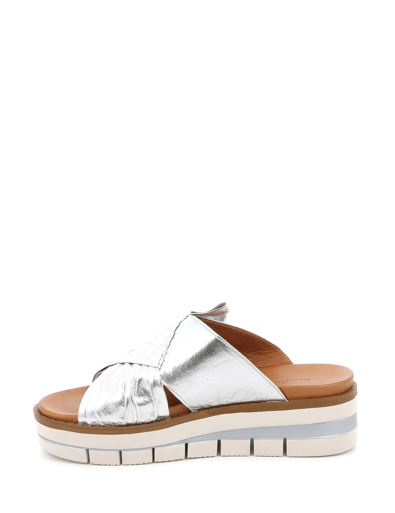 Sandali Argentato Grunland