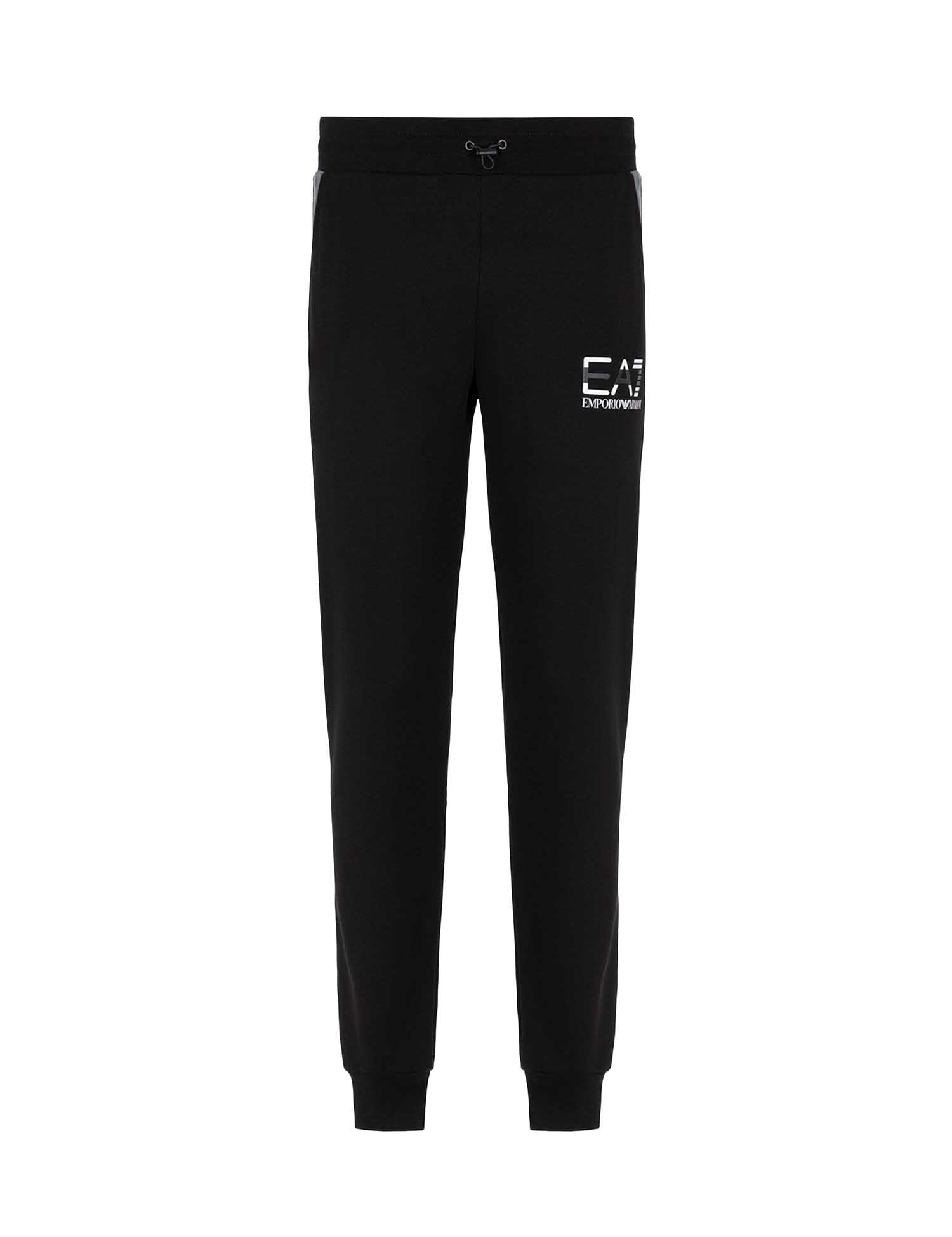 Pantaloni sportivi Nero Ea7 Emporio Armani