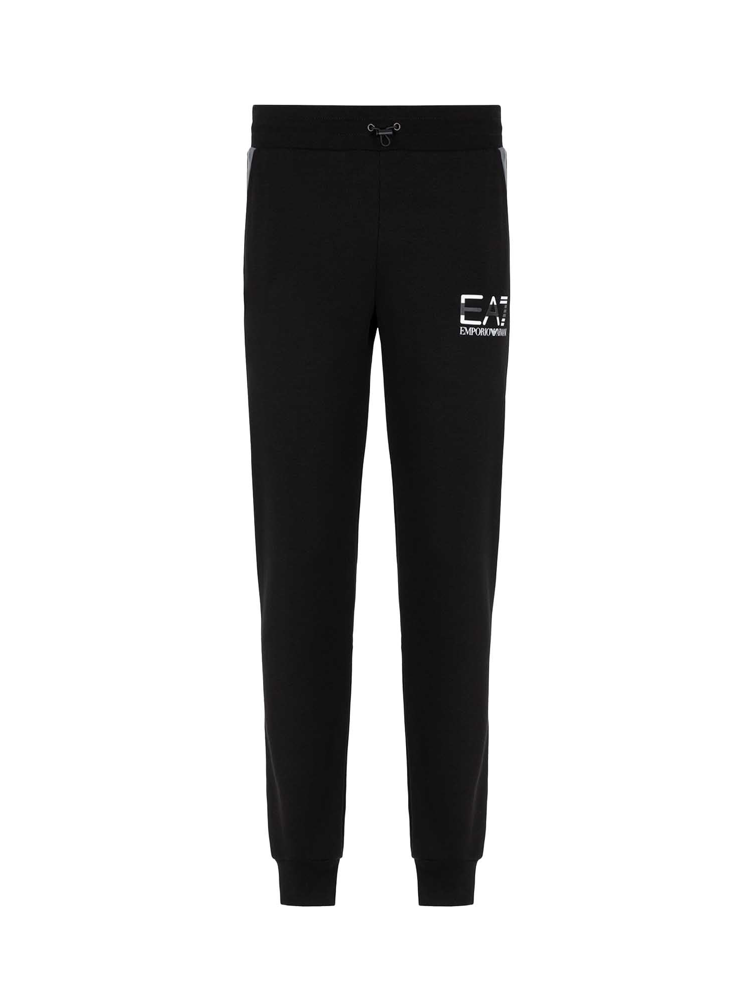 Pantaloni sportivi Nero Ea7 Emporio Armani