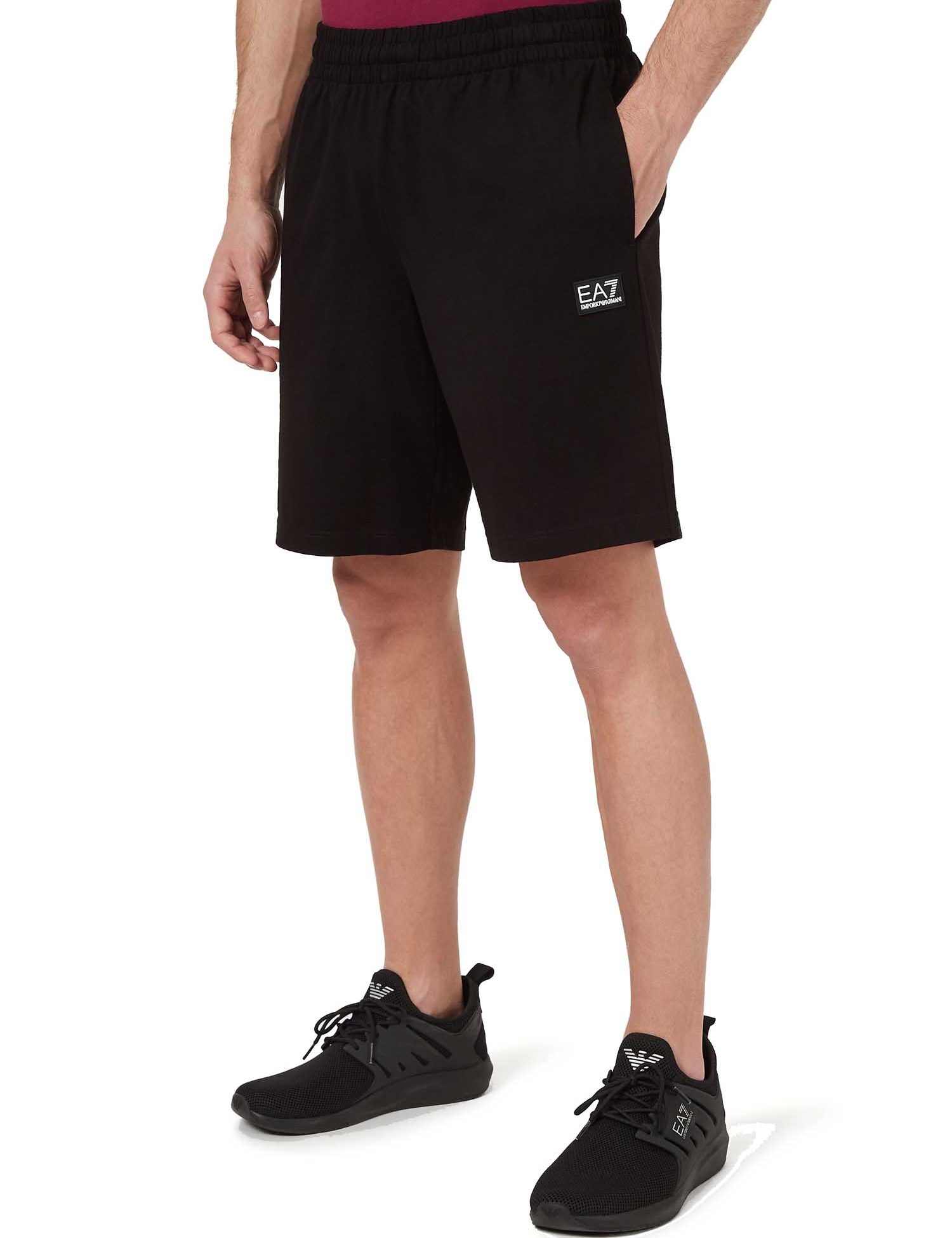 Bermuda Nero Ea7 Emporio Armani