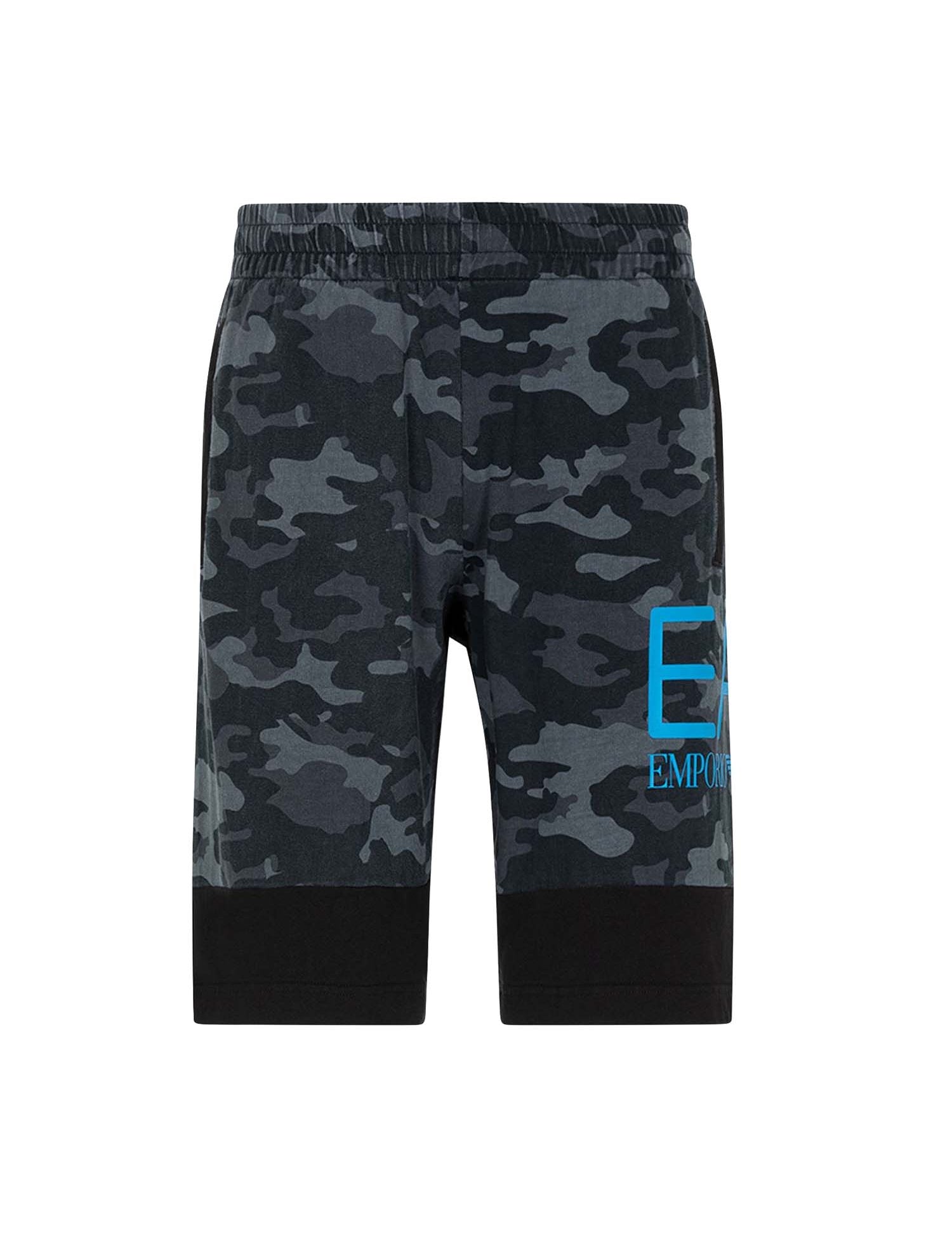 Bermuda Nero Ea7 Emporio Armani