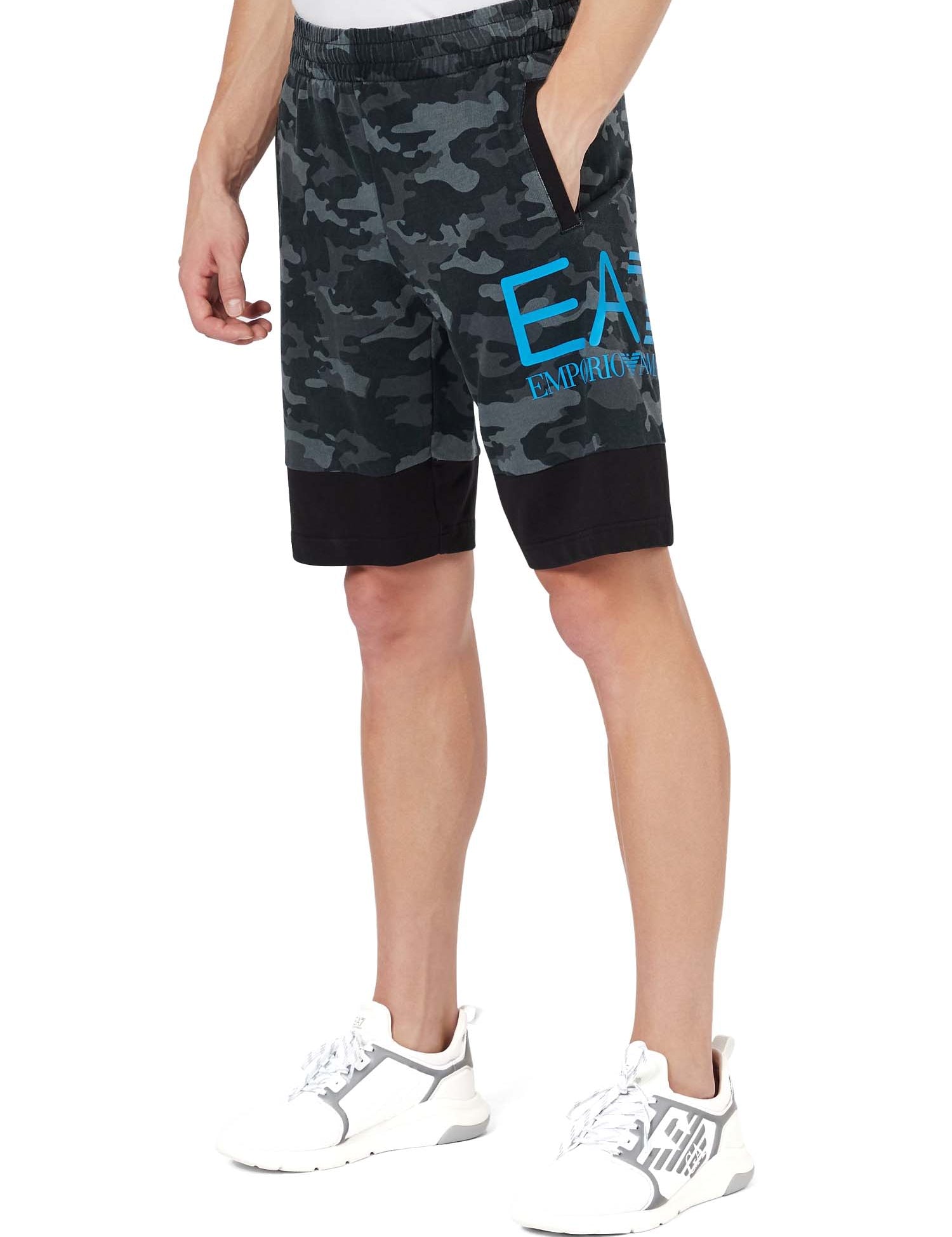 Bermuda Nero Ea7 Emporio Armani