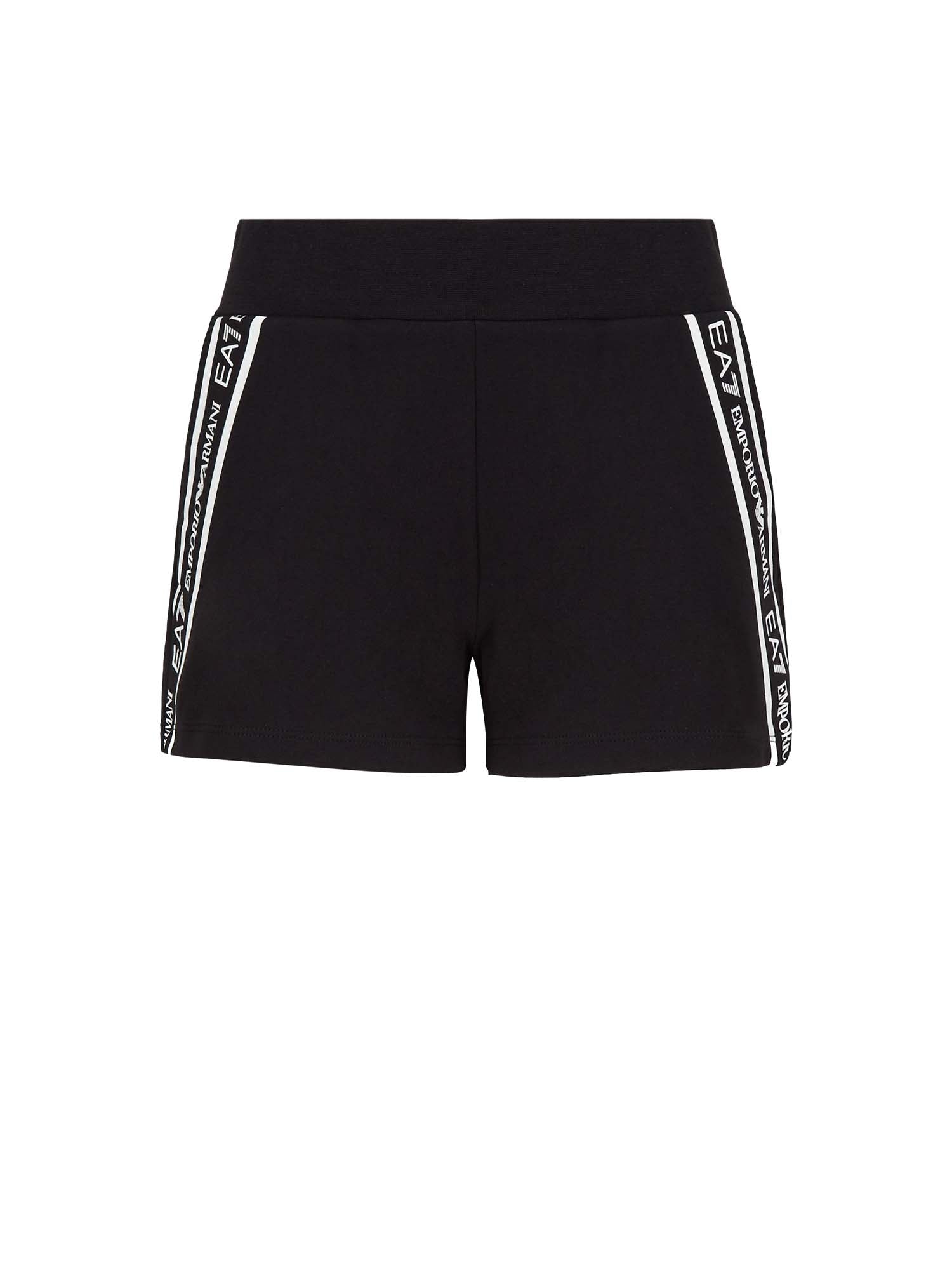 Shorts Nero Bianco Ea7 Emporio Armani