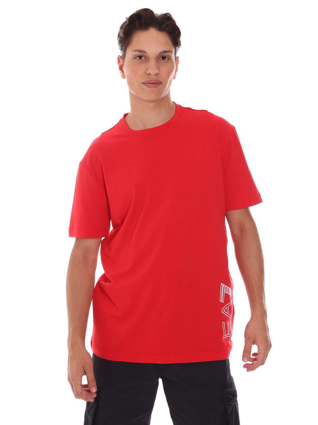 T-shirt Rosso Ea7 Emporio Armani