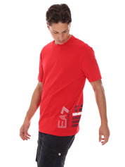 T-shirt Rosso Ea7 Emporio Armani