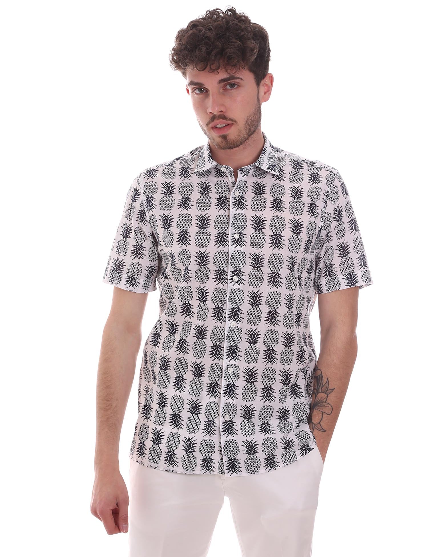 Camicie Bianco Antony Morato