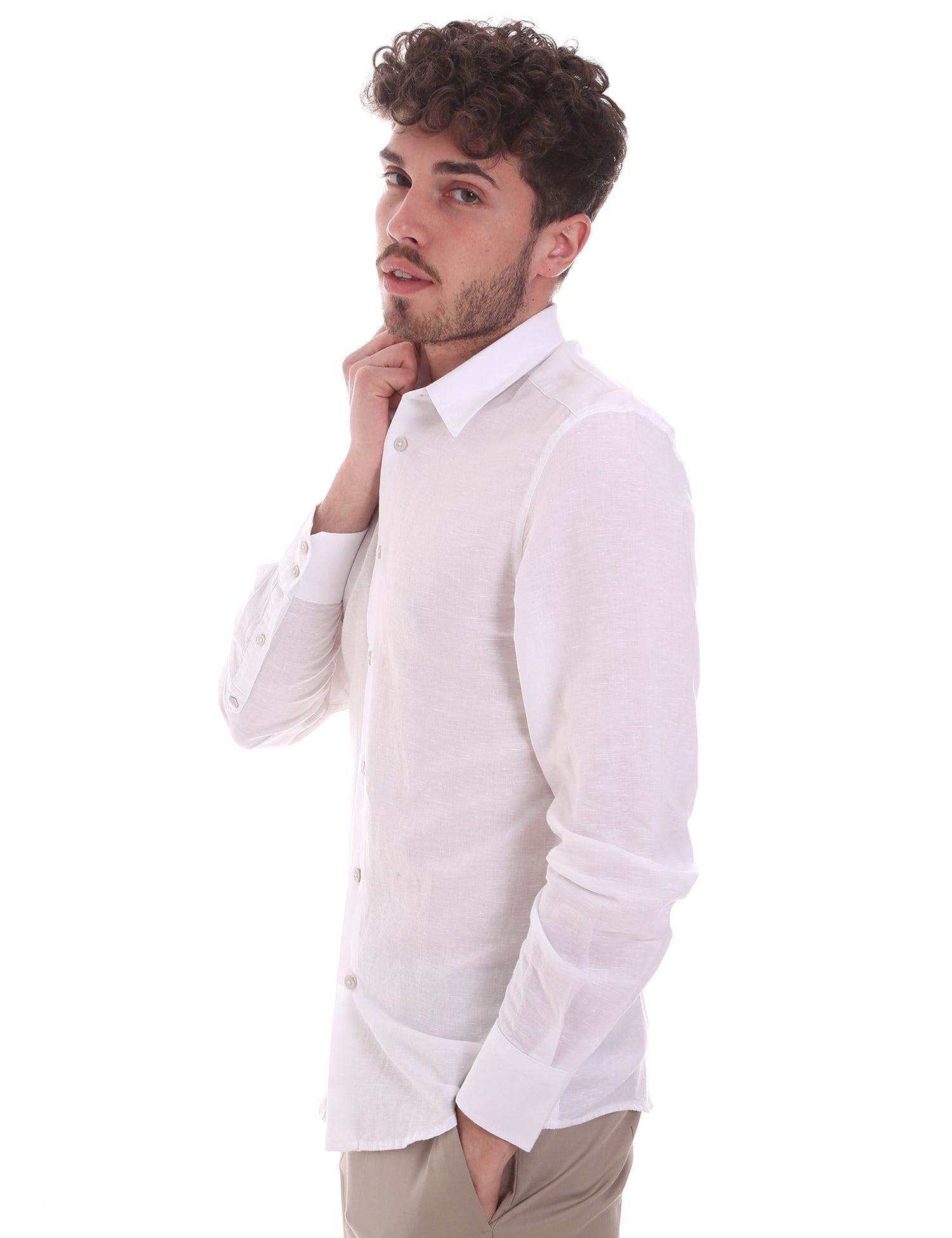 Camicie Bianco Antony Morato