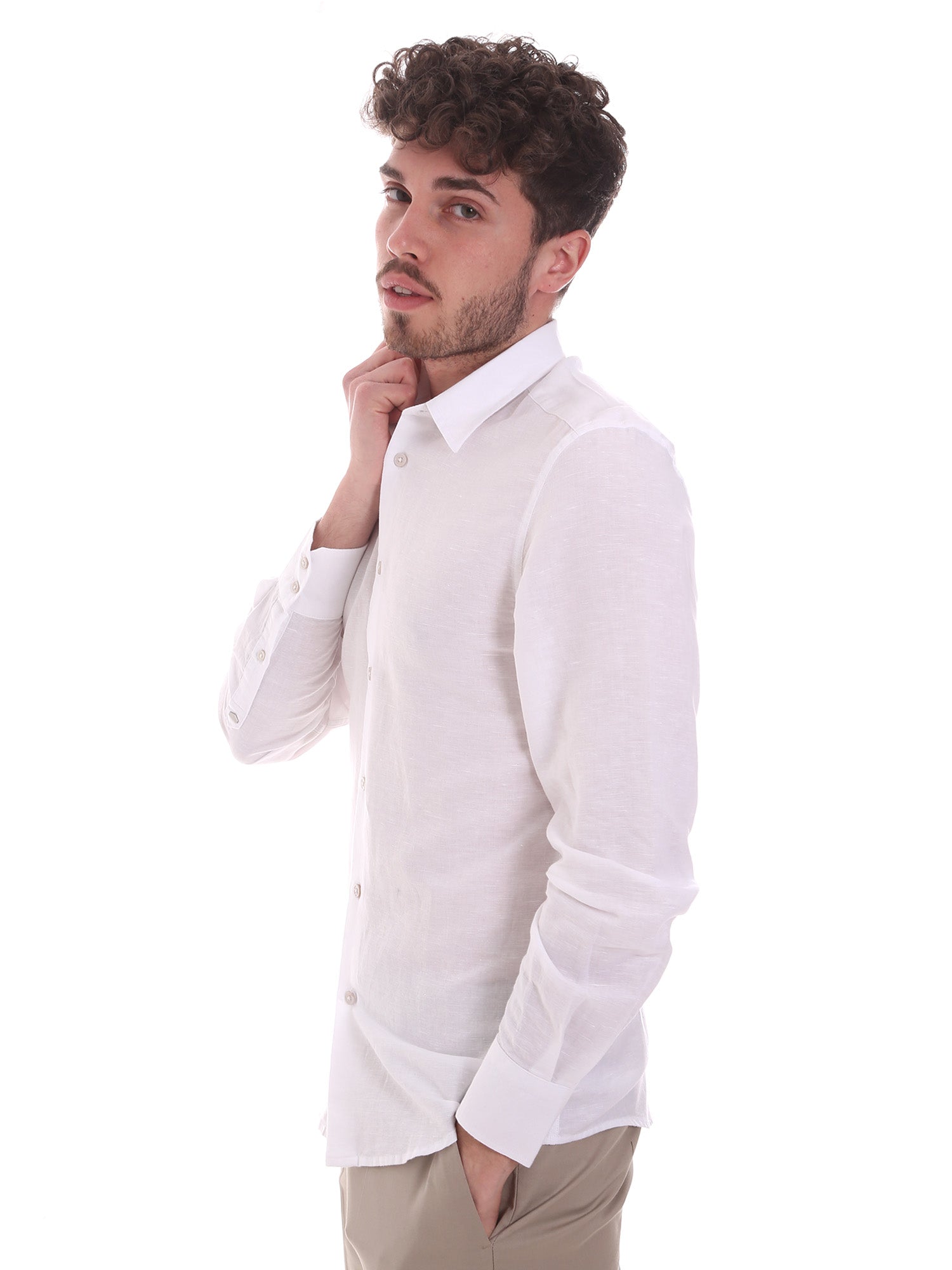 Camicie Bianco Antony Morato