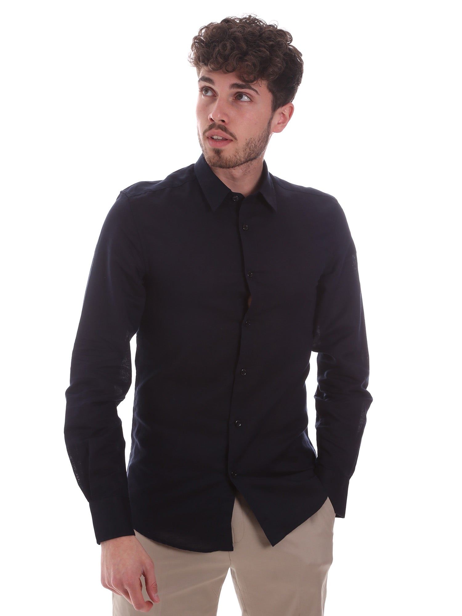 Camicie Blu Antony Morato