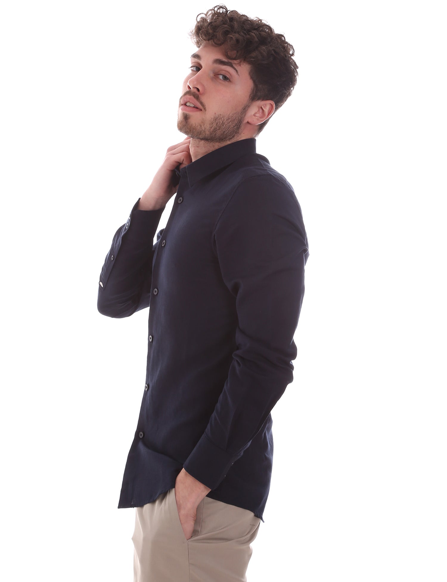 Camicie Blu Antony Morato