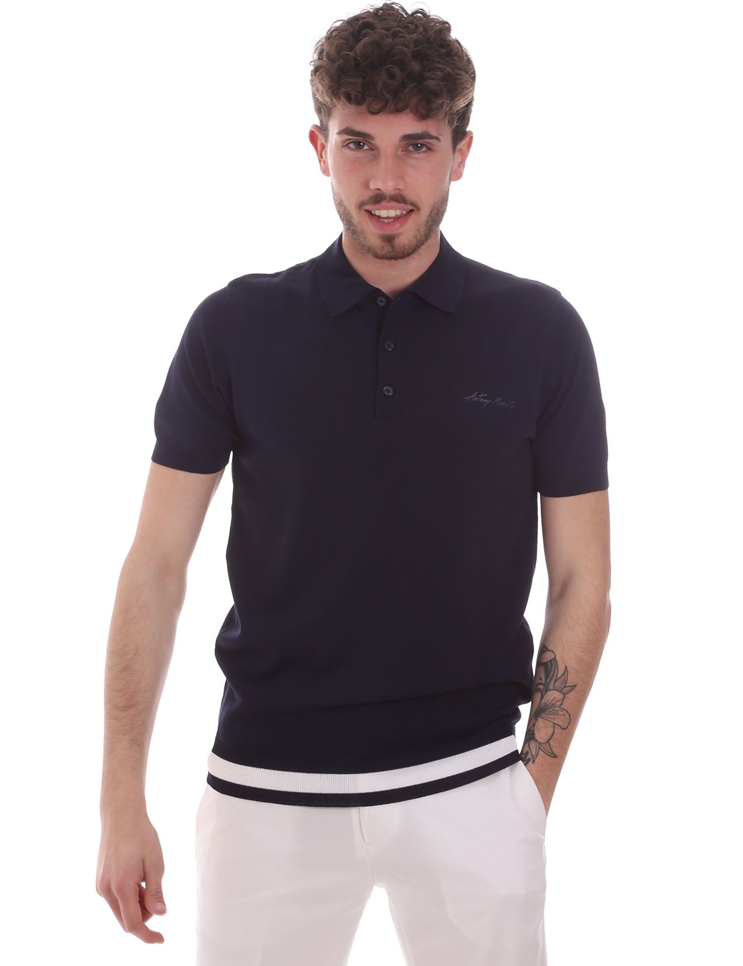 Polo Blu Antony Morato
