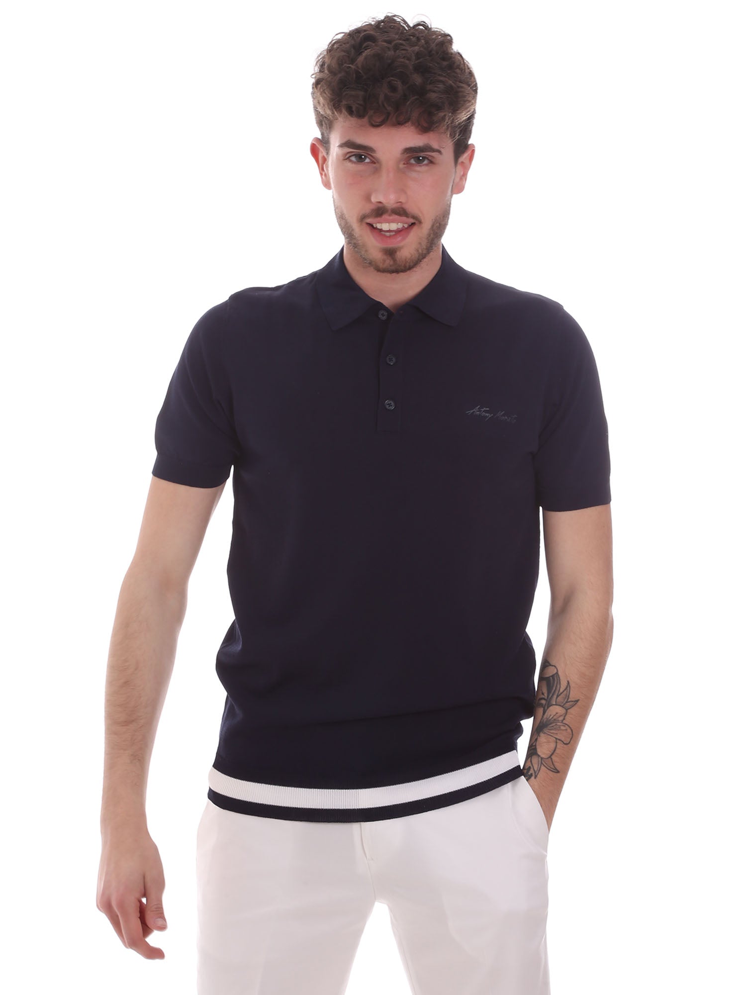 Polo Blu Antony Morato