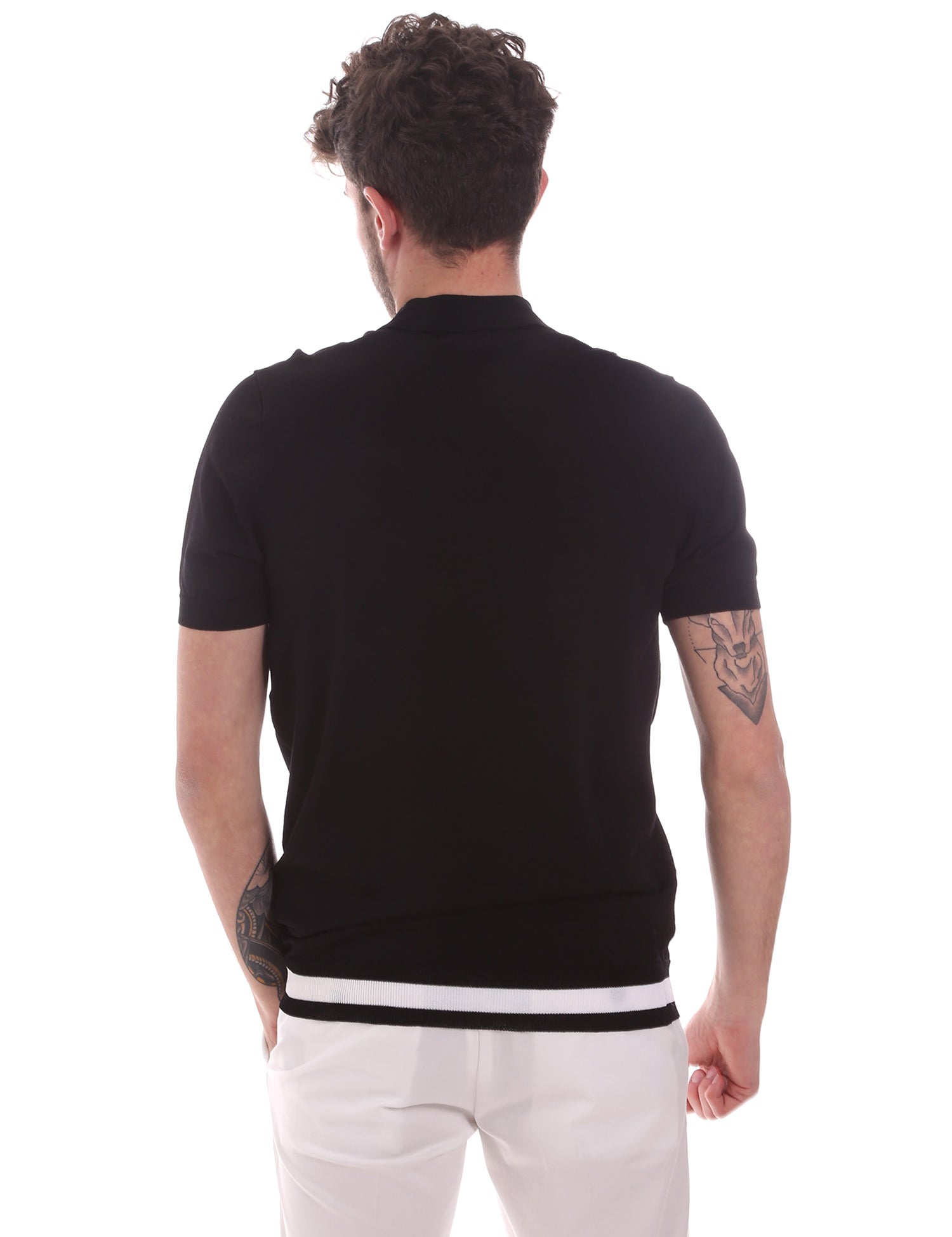 Polo Nero Antony Morato