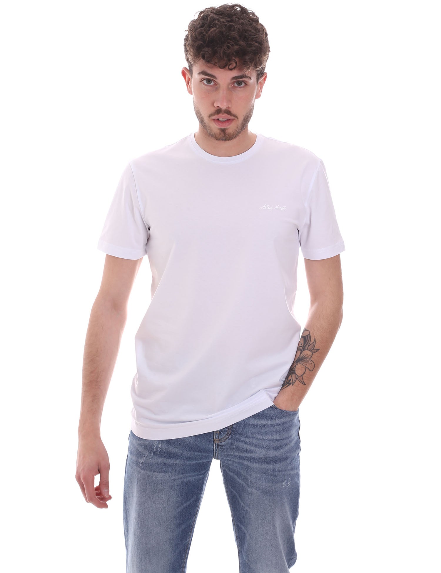 T-shirt Bianco Antony Morato