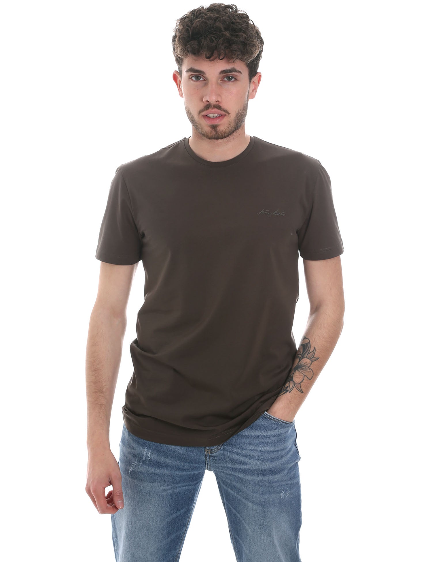 T-shirt Verde Antony Morato