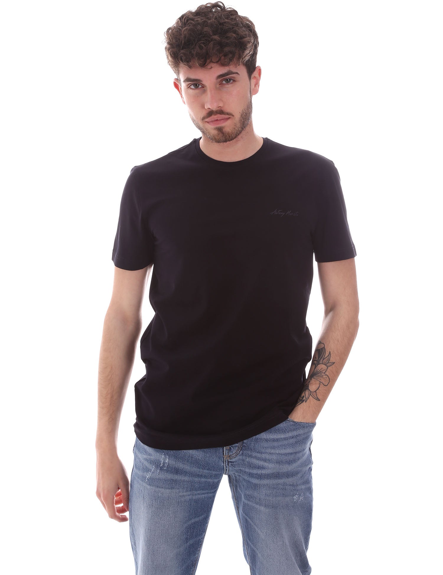 T-shirt Blu Antony Morato