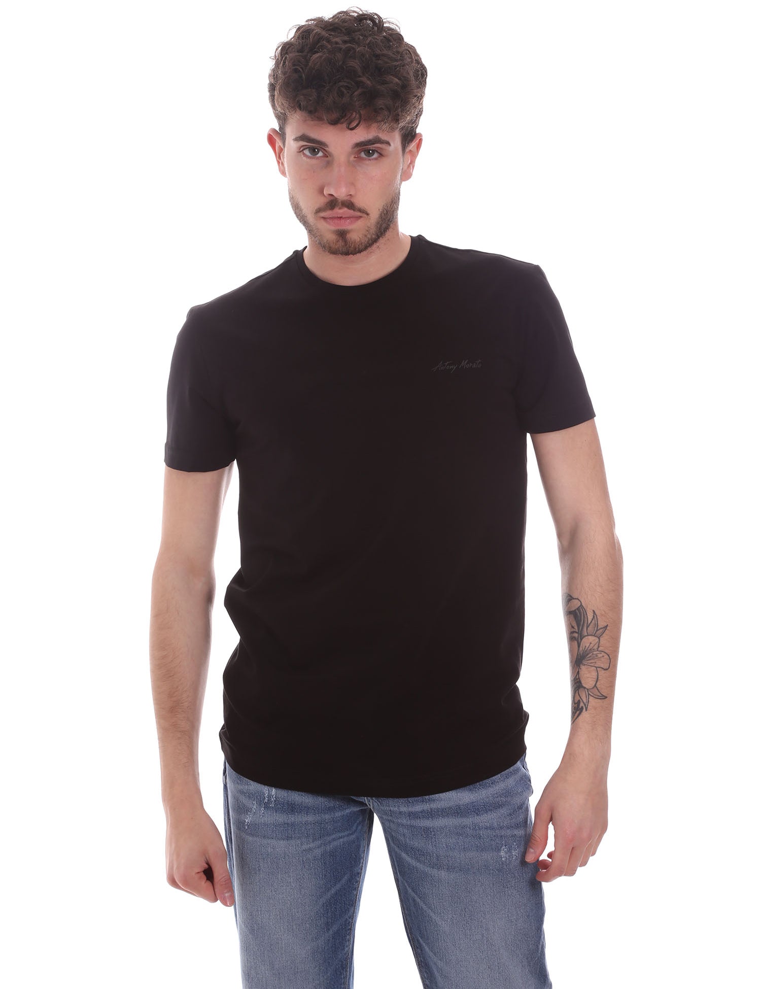 T-shirt Nero Antony Morato