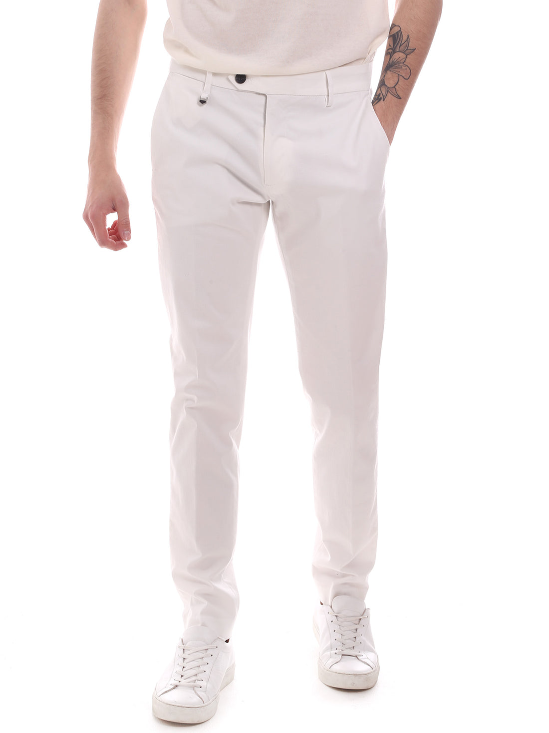 Pantaloni Bianco Antony Morato