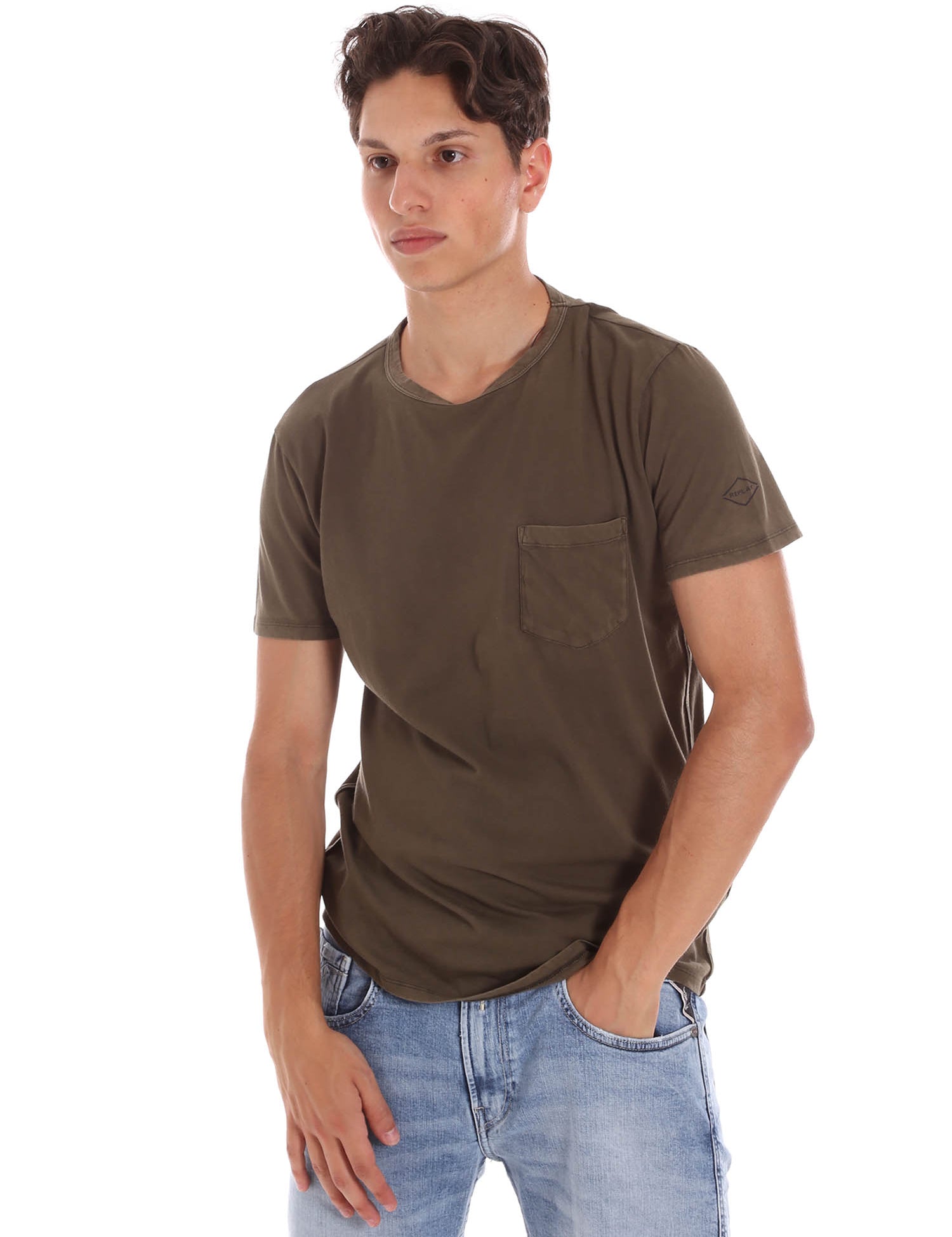 T-shirt Verde Replay
