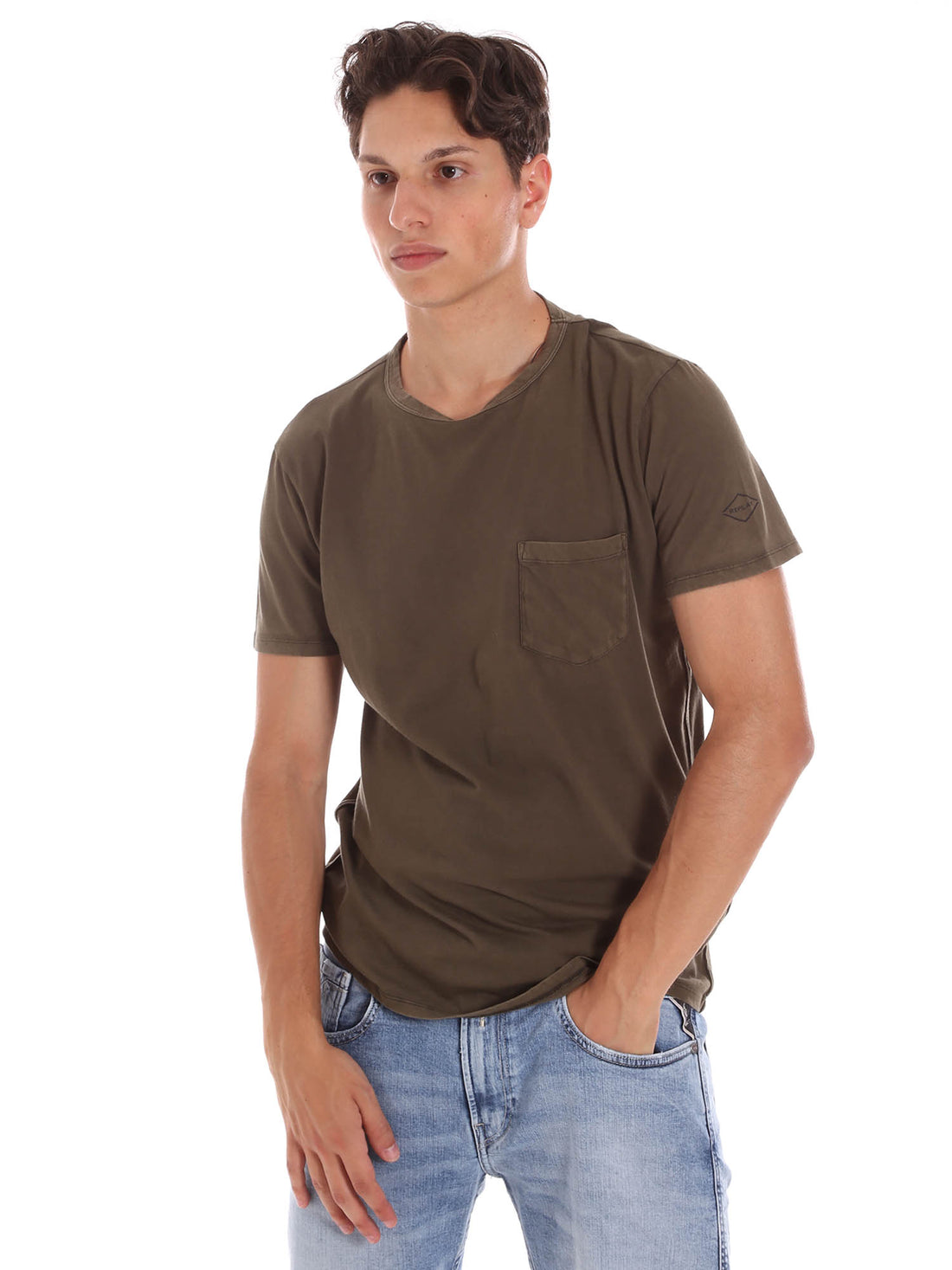 T-shirt Verde Replay