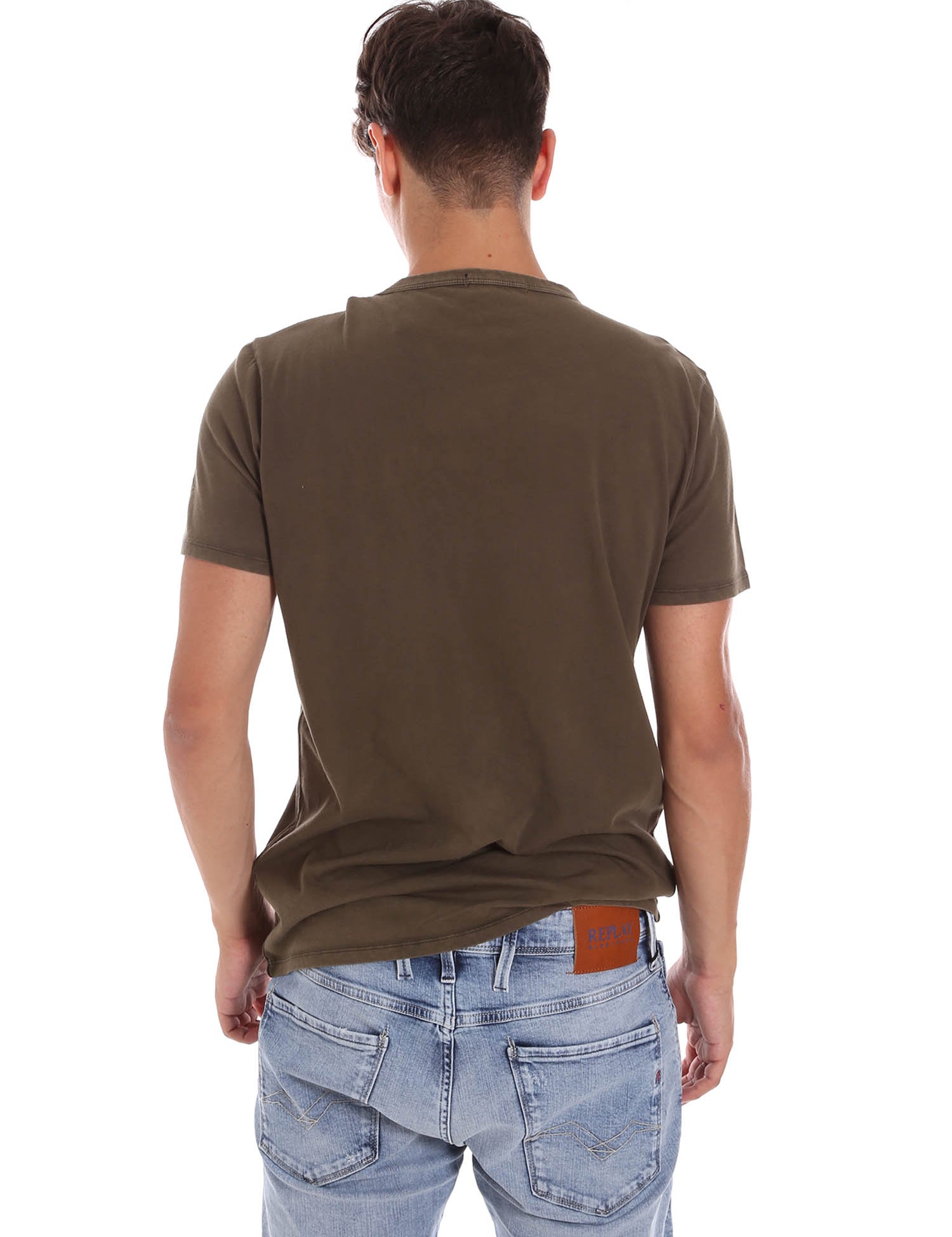 T-shirt Verde Replay