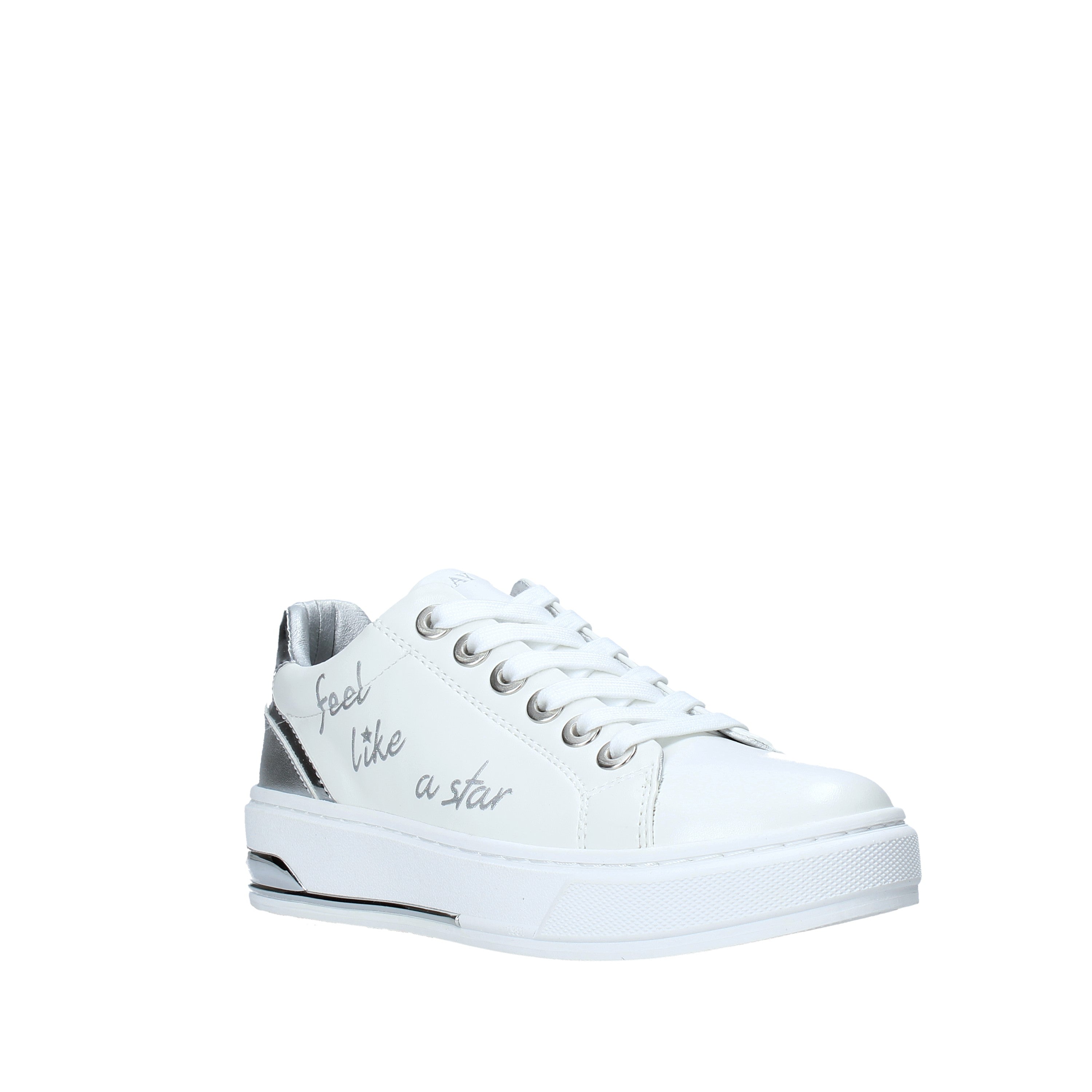 Sneakers Bianco Argento Replay&sons