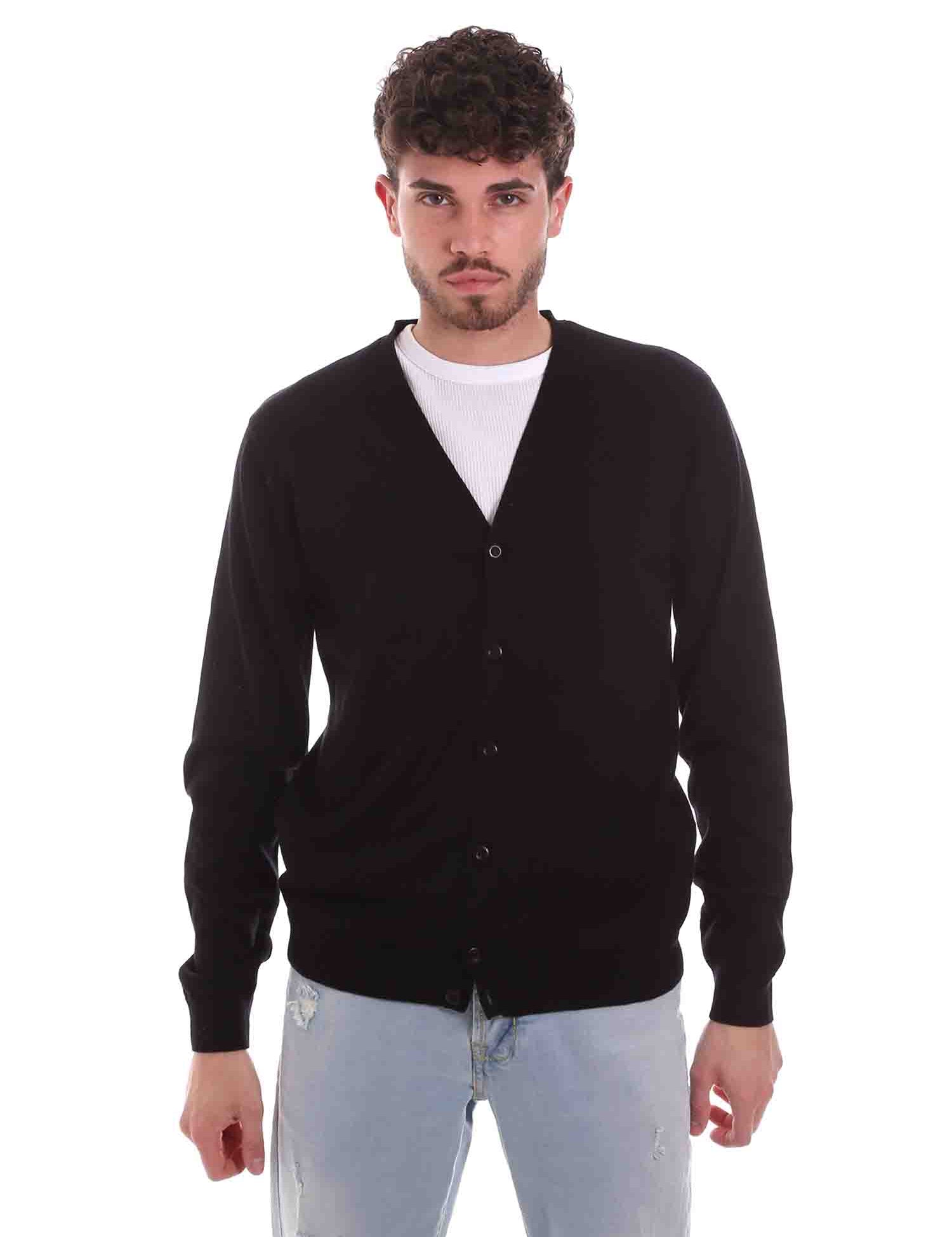 Cardigan Nero Sseinse