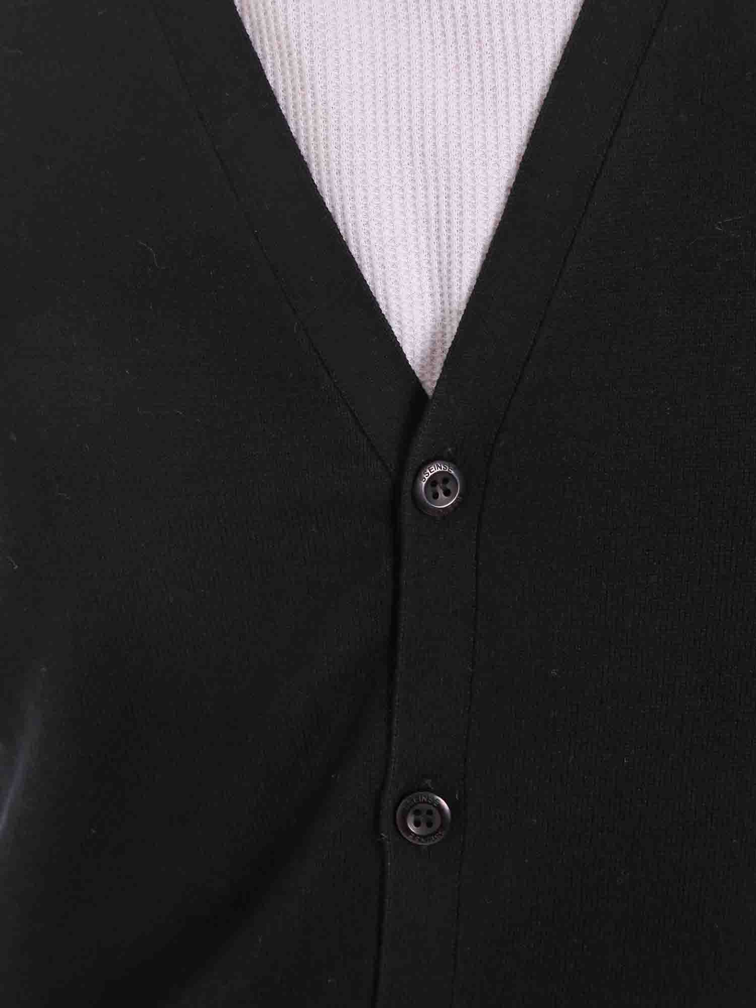 Cardigan Nero Sseinse