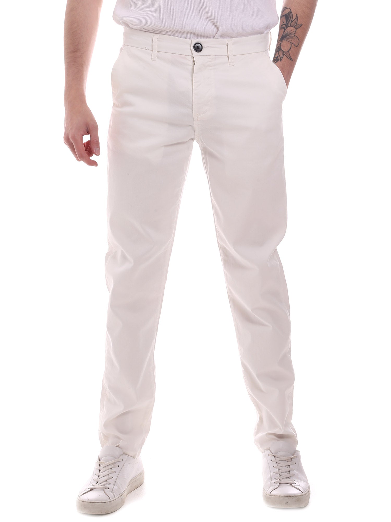 Pantaloni Bianco Sseinse