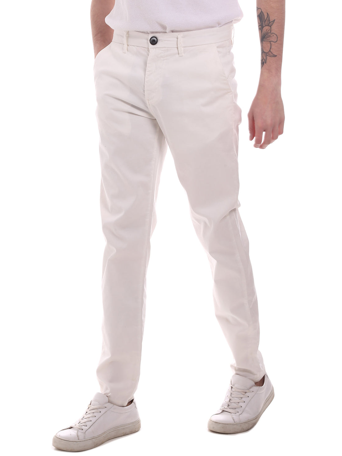 Pantaloni Bianco Sseinse