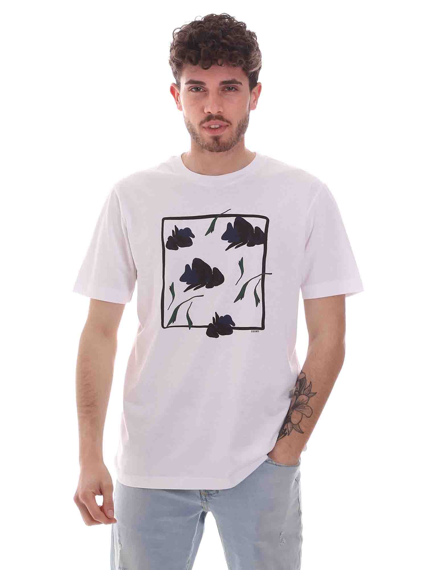 T-shirt Bianco Sseinse