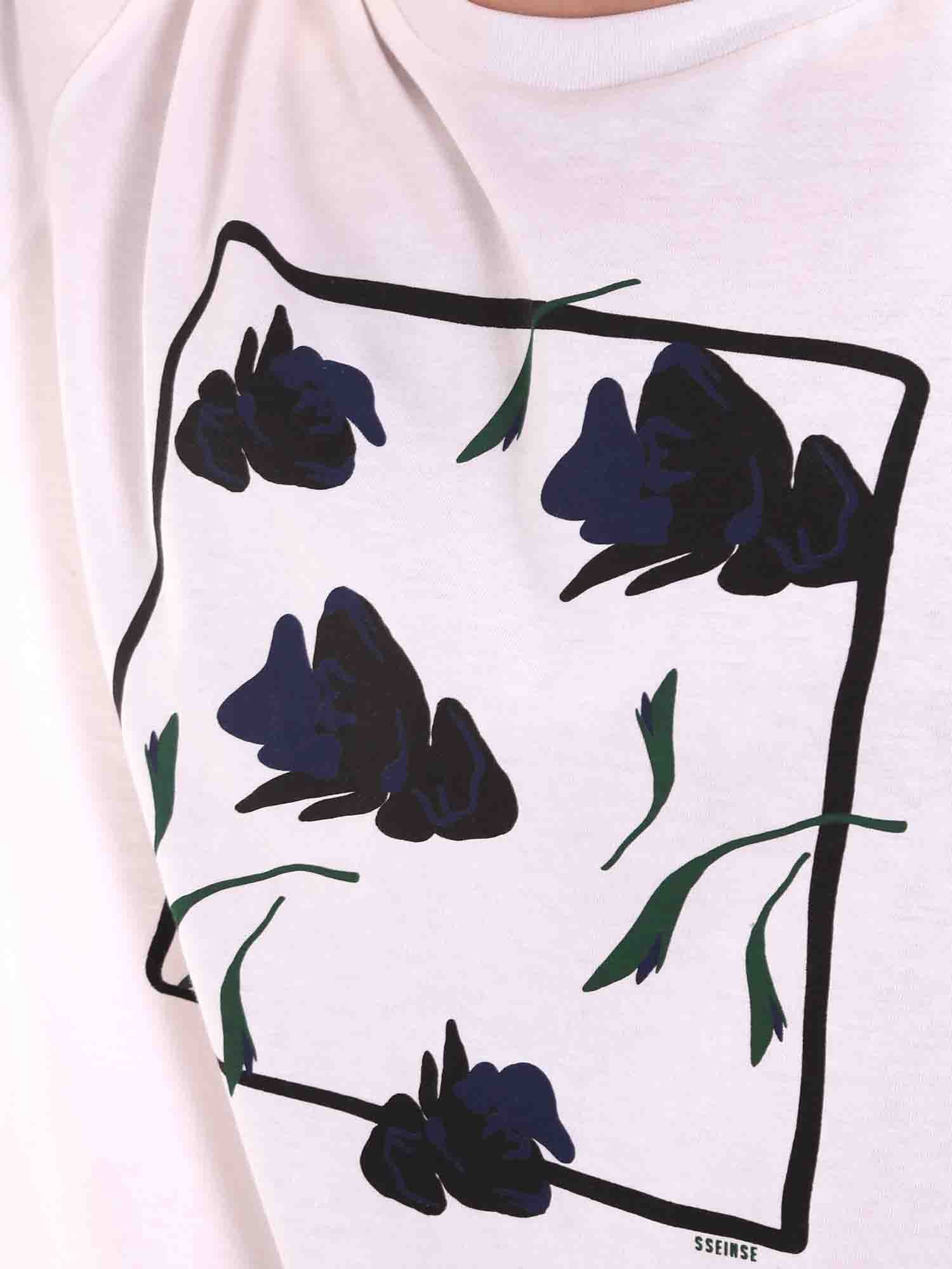 T-shirt Bianco Sseinse