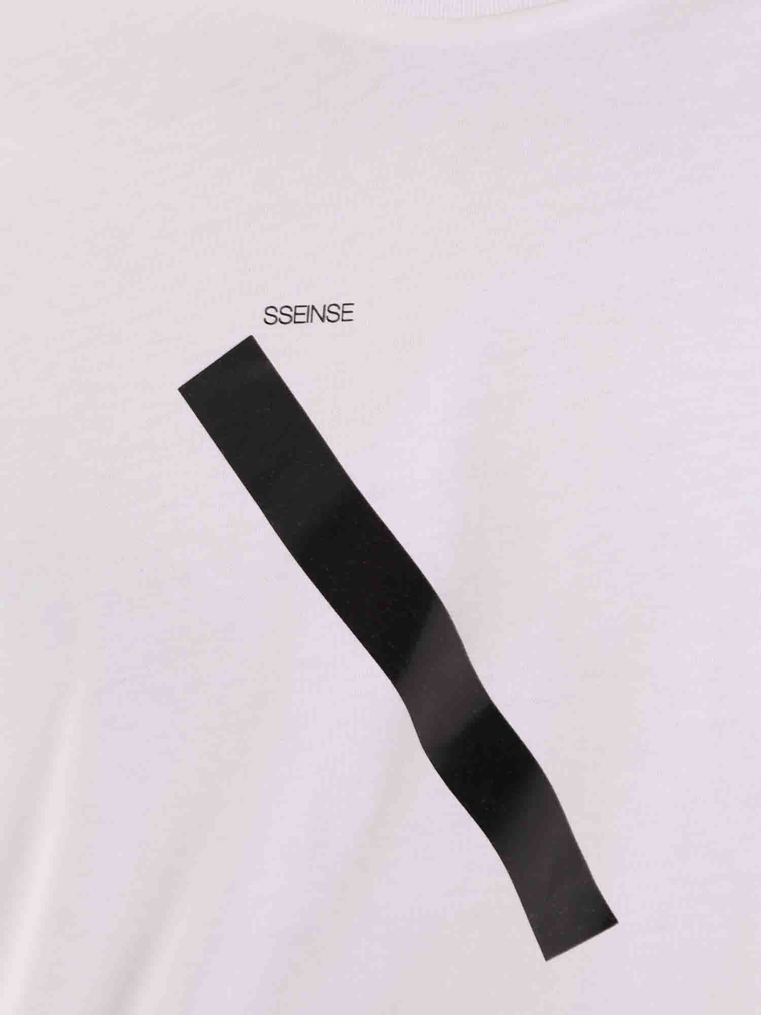 T-shirt Bianco Sseinse