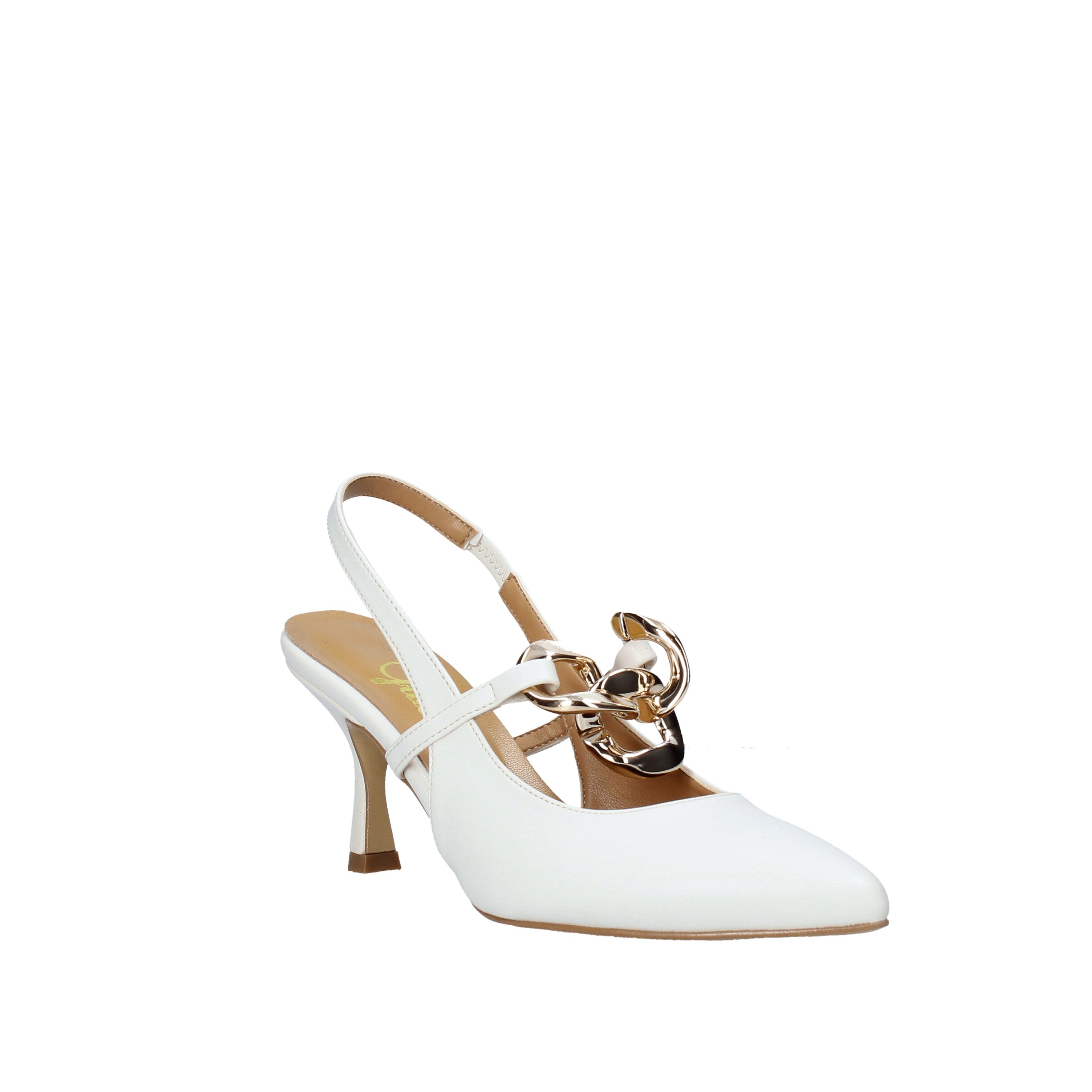 Sandali tacco Bianco Grace Shoes