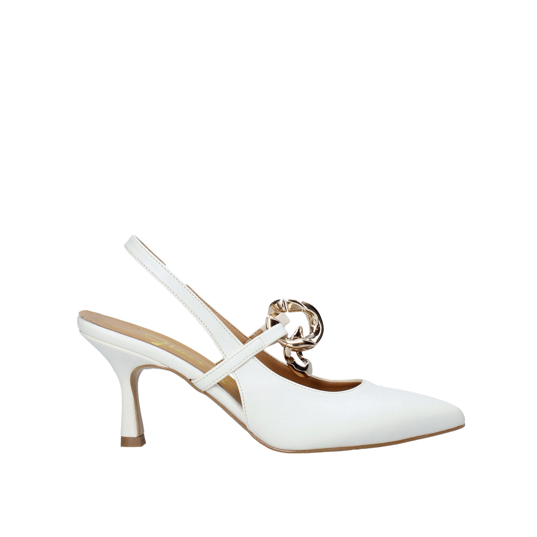 Sandali tacco Bianco Grace Shoes