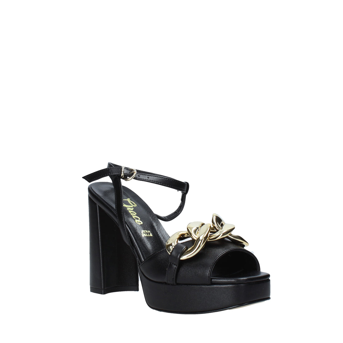 Sandali tacco Nero Grace Shoes