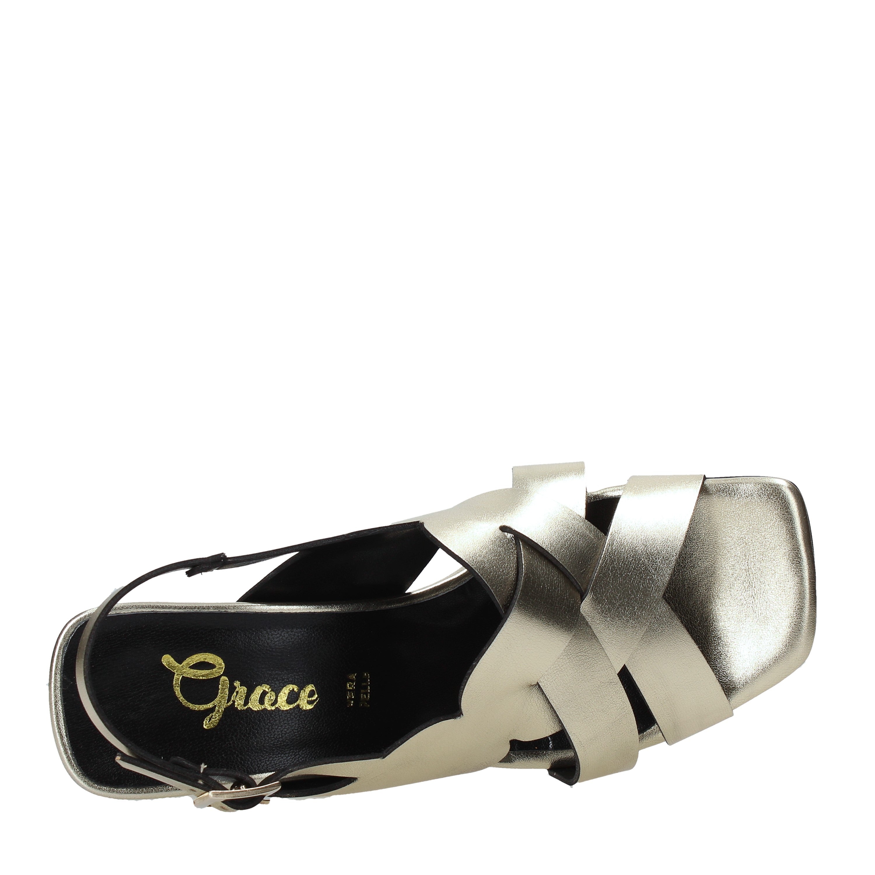 Sandali tacco Dorato Grace Shoes