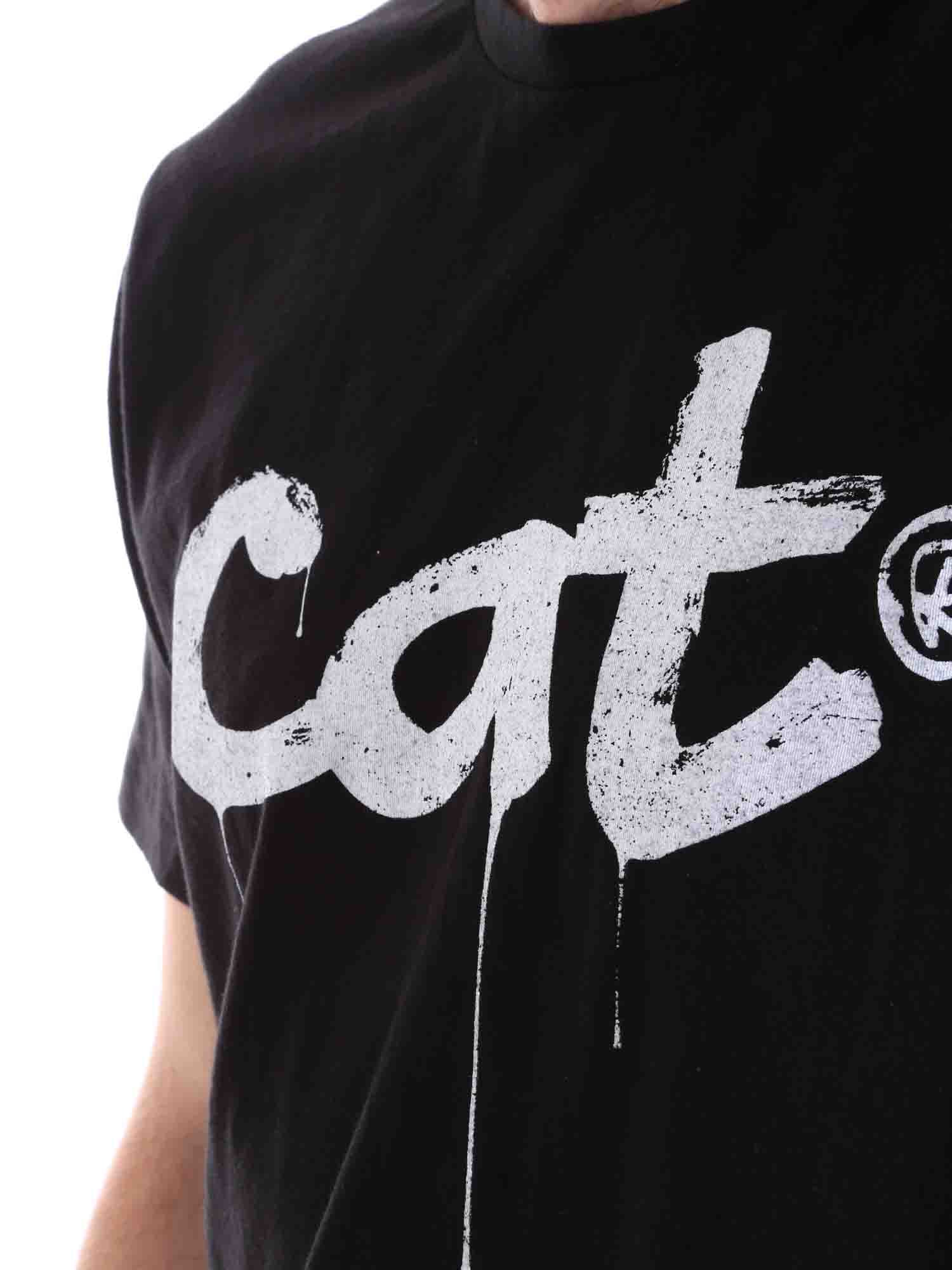 T-shirt Nero Cat