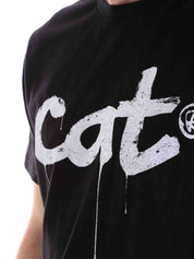 T-shirt Nero Cat
