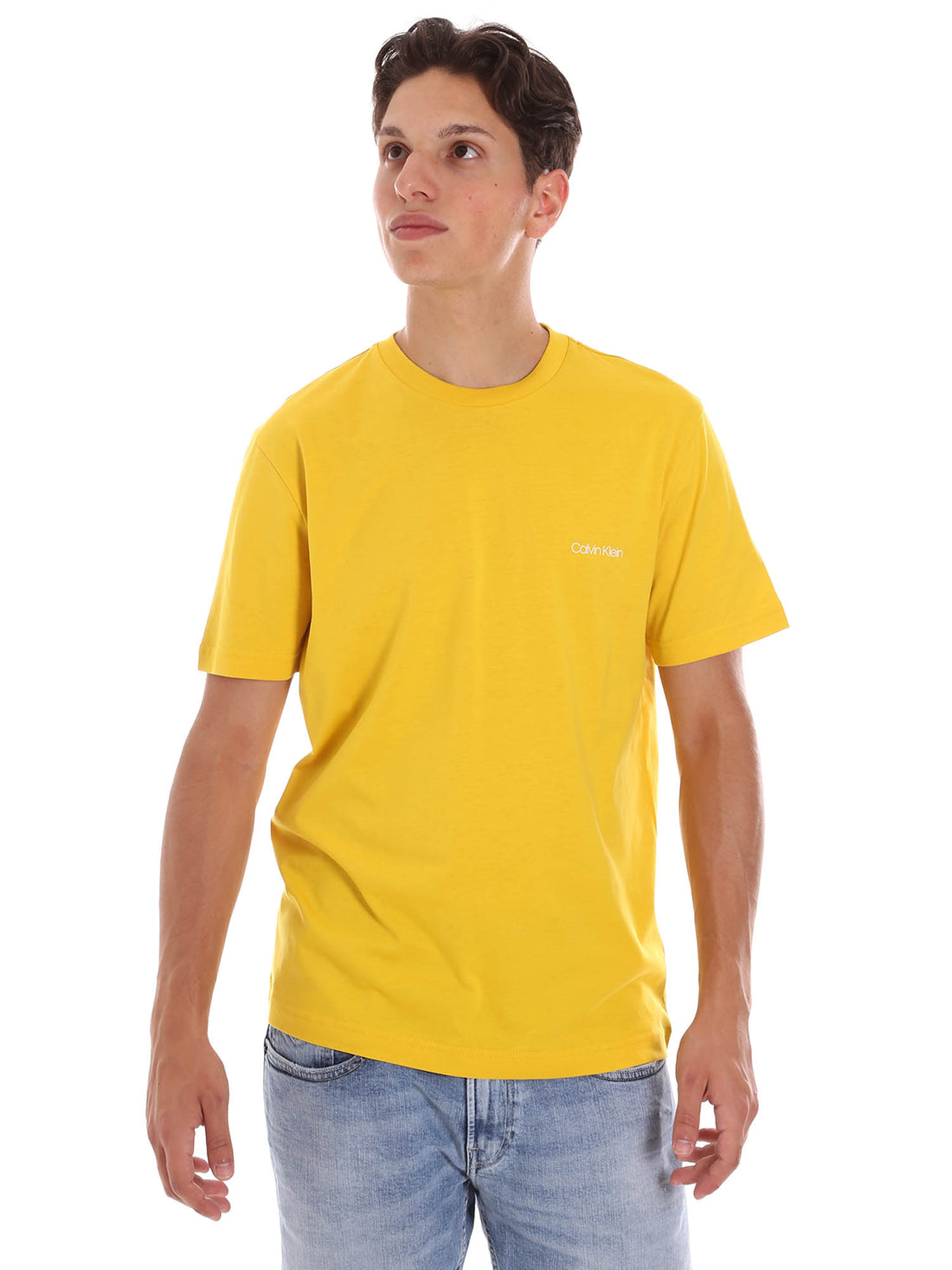 T-shirt Giallo Calvin Klein