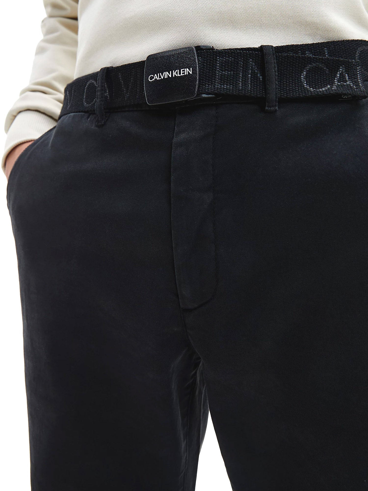 Pantaloni Nero Calvin Klein